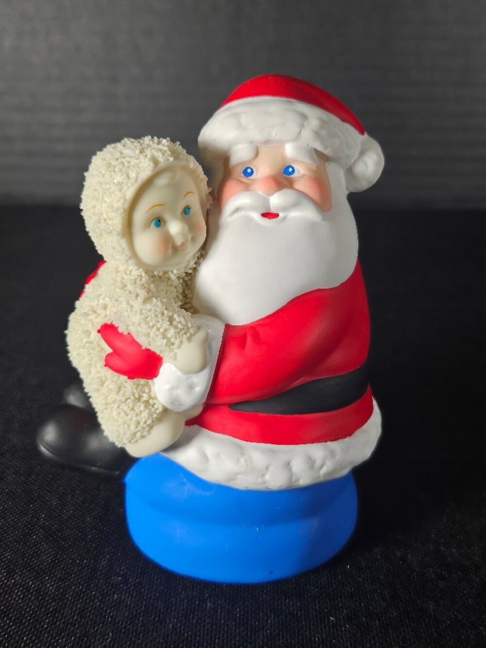 Department 56 Snowbabies "I Love You Santa! " Figurine 4.5"